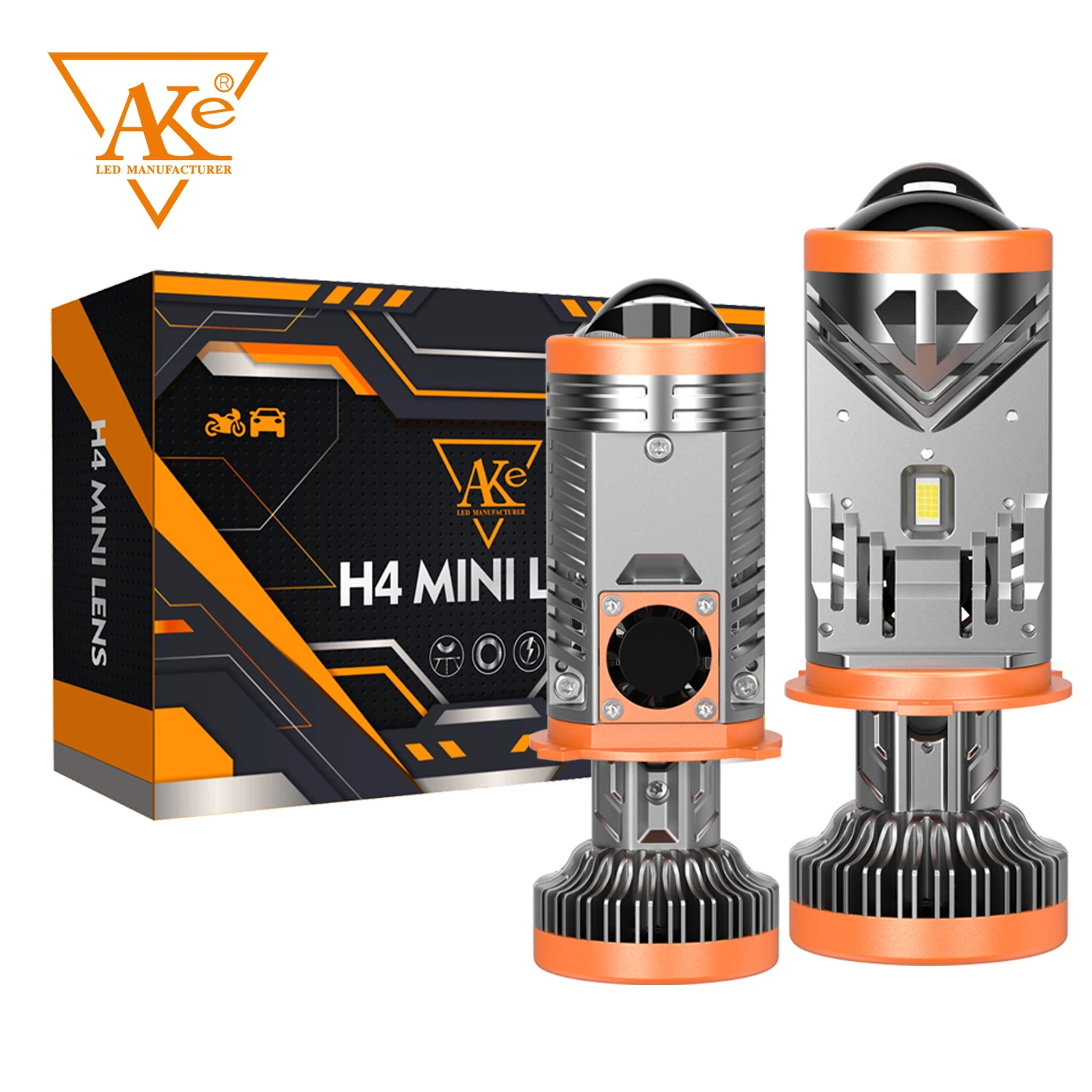 

Новая мини-линза для проектора H4 LED, лампа для фар CANBUS 3500000LM 6000K, двухрежимный свет (дальний/ближний) с двумя вентиляторами, автомобильный светильник 9003/HB2 для автомобилей/мотоциклов