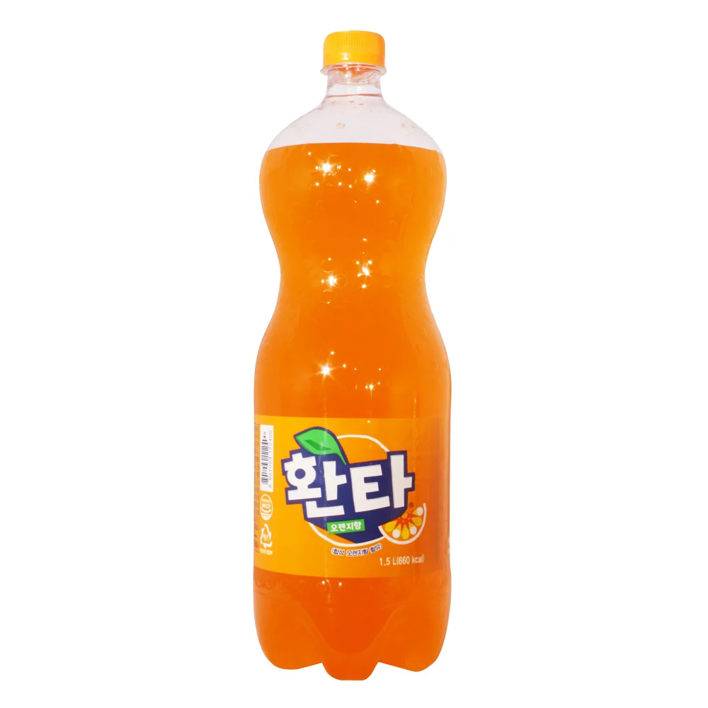 환타 오렌지 1.5L x 12펫 / 탄산음료 음료수