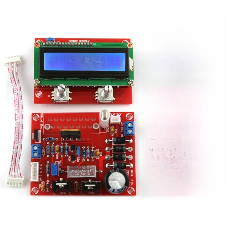 0-28V 0.01-2A regulowany zasilacz regulowany prądu stałego DIY zestaw LCD wyświetlacz regulowany moc kitzwarcia/ograniczenie prądu — zdjęcie 2