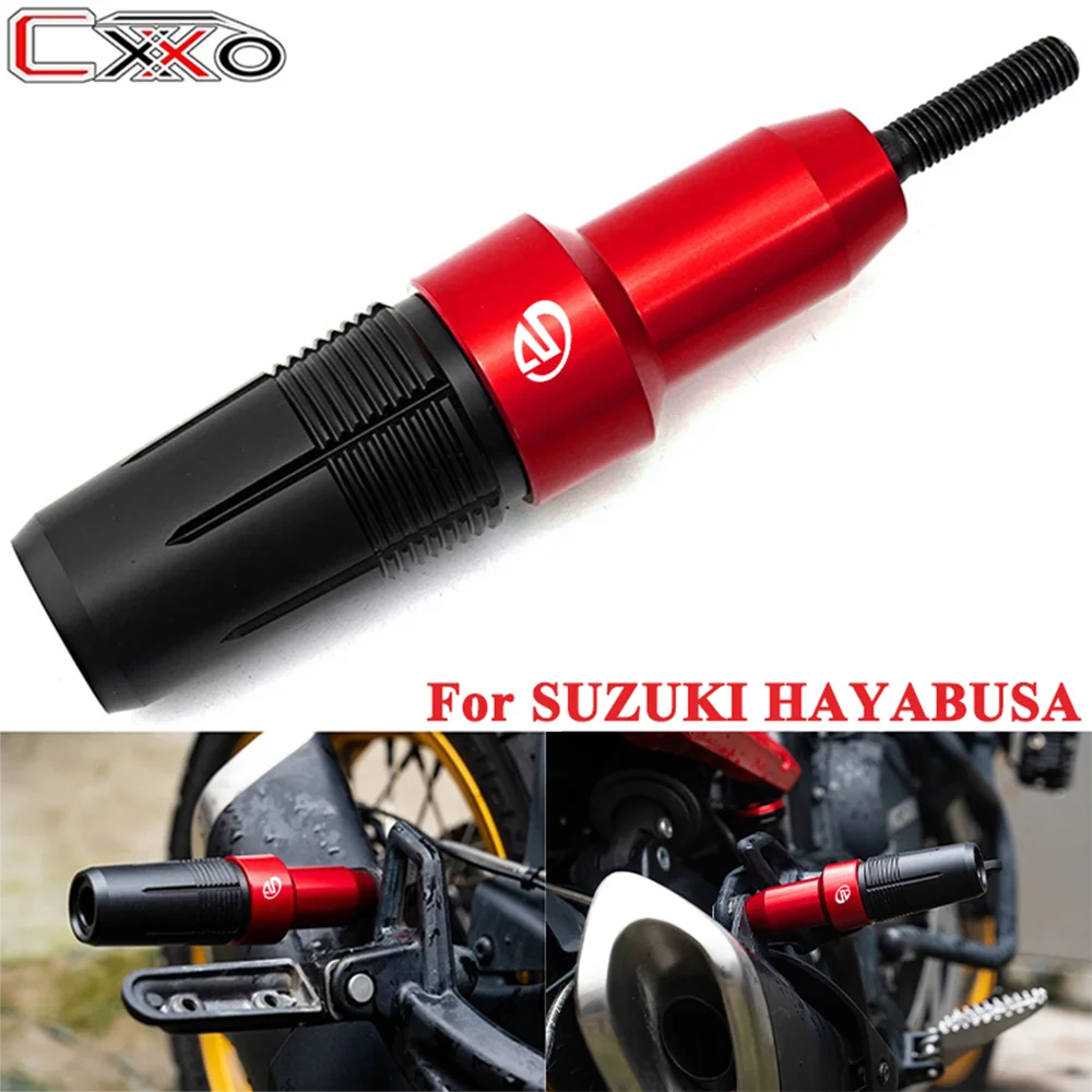 

For SUZUKI HAYABUSA GSX1300R GSX 1300R 1999-2021 2022 2023 CNC Motorcycle Accessories Exhaust Slider Crash Pad Falling Protector