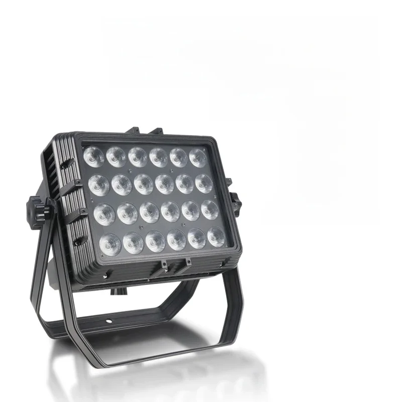 DMX IP65 Waterdicht 24x18w RGBWA UV 6in1/RGBW 4in1/Led Buiten Regendicht Podiumlicht Vierkant Par Licht - afbeelding 2