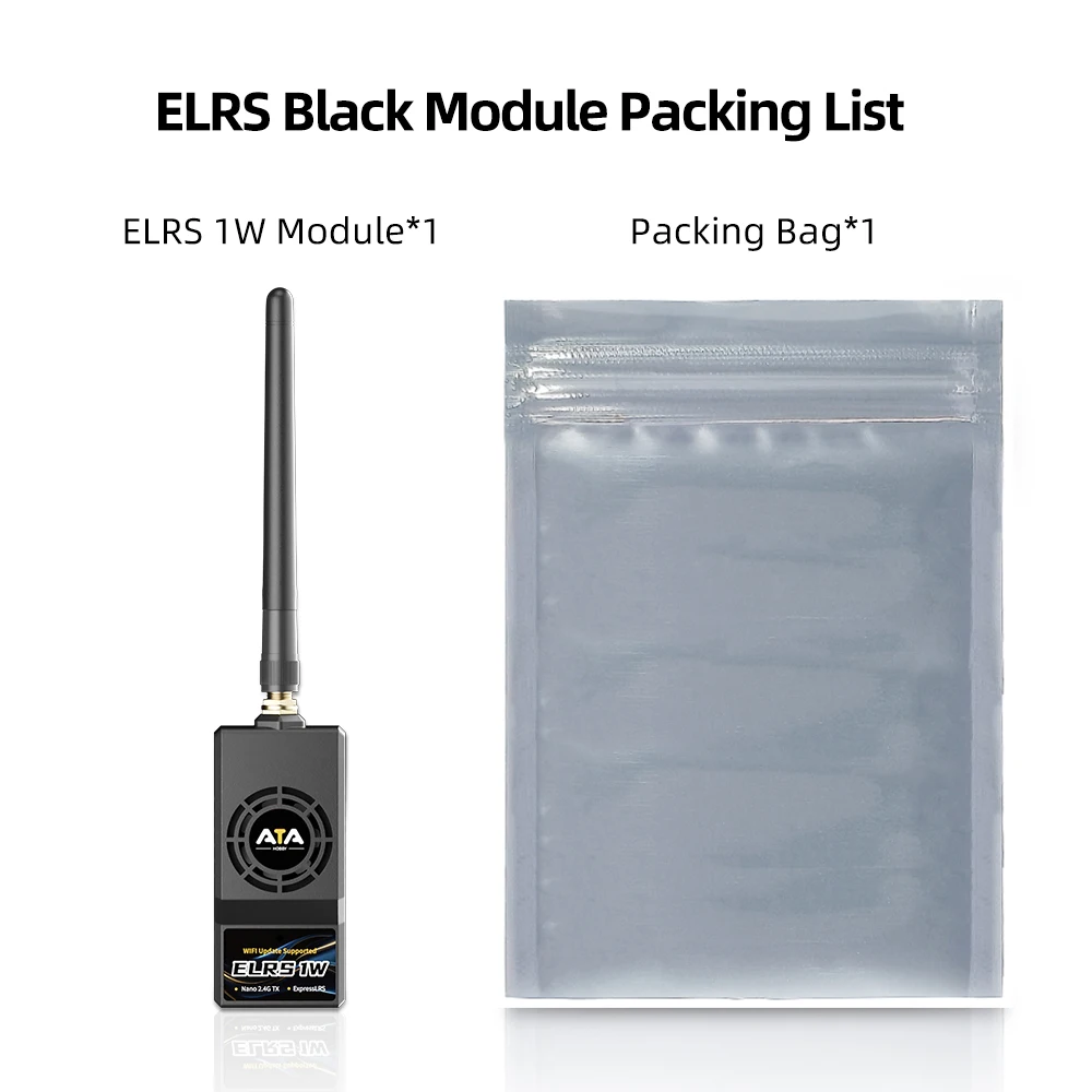 Radiolink ATA ELRS 2,4 GHz Nano-Außenmodul 1 W FPV-Drohne für Sender T16D/T12D/Futaba/Radiomaster/Hallo-Radio/Jumper – Detail 9