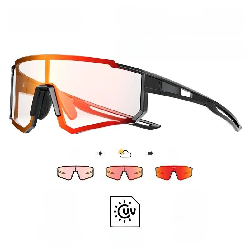 AliExpress SCVCN Outdoor Photochromic Sunglasses Sports Bike Cycling Glasses Man MTB Climbing Glasses Women Driving Bicycle Goggles New