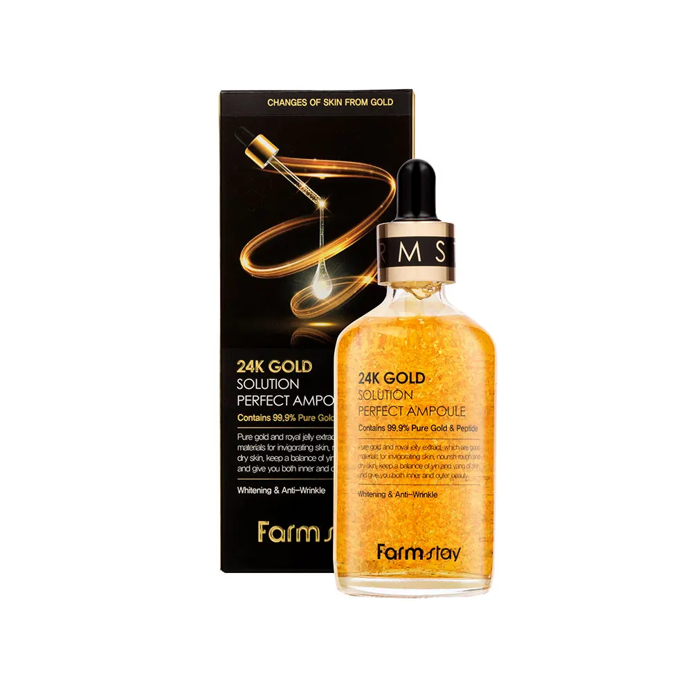 Farmstay 24K Gold Solution Perfect Ampoule 100ml