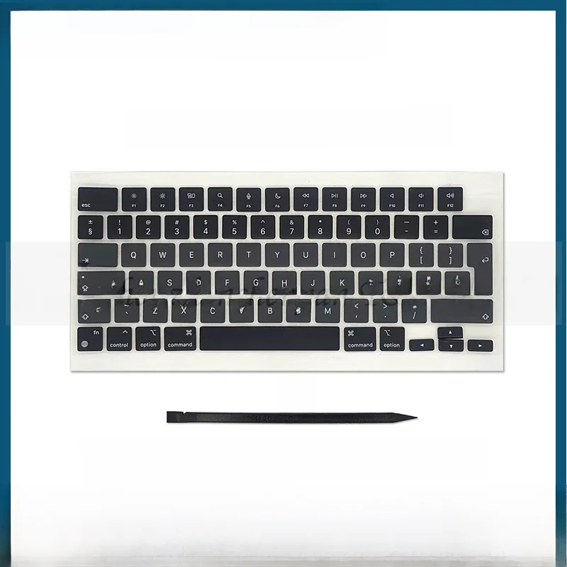 Nowe nasadki na klawisze A2442 A2485 US/UK/francuski/niemiecki zestaw nasadek na klawisze do Macbook Pro M1 Pro Max Retina 14 "16" koniec 2021 naprawa klawiatury — 2