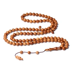 Tasbih men Natural kuka Wood muslim Misbaha prayer beads islamic Rosary bead arabic fashion