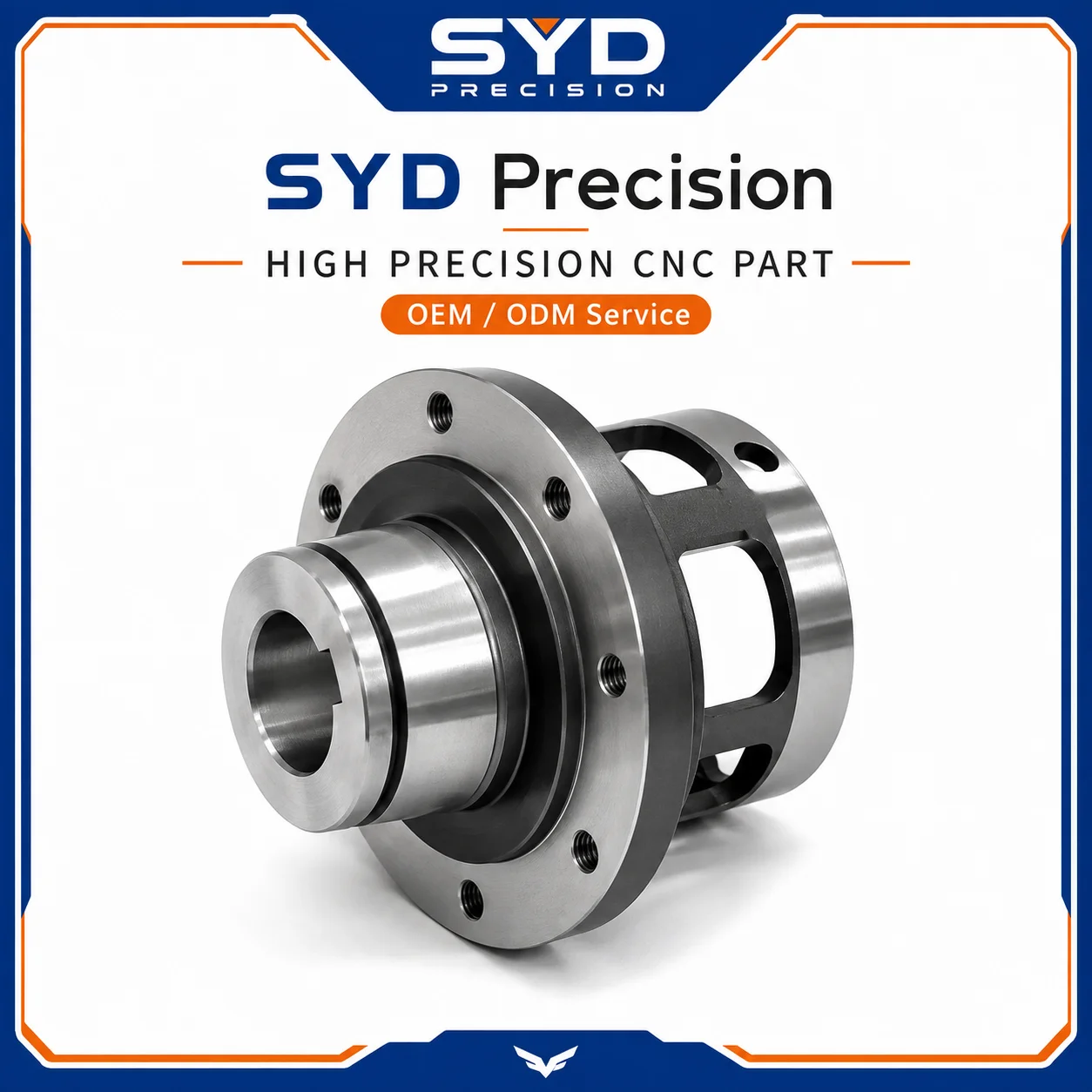 High Precision CNC Machined Parts Aluminum Alloy Components OEM Custom Manufacturer