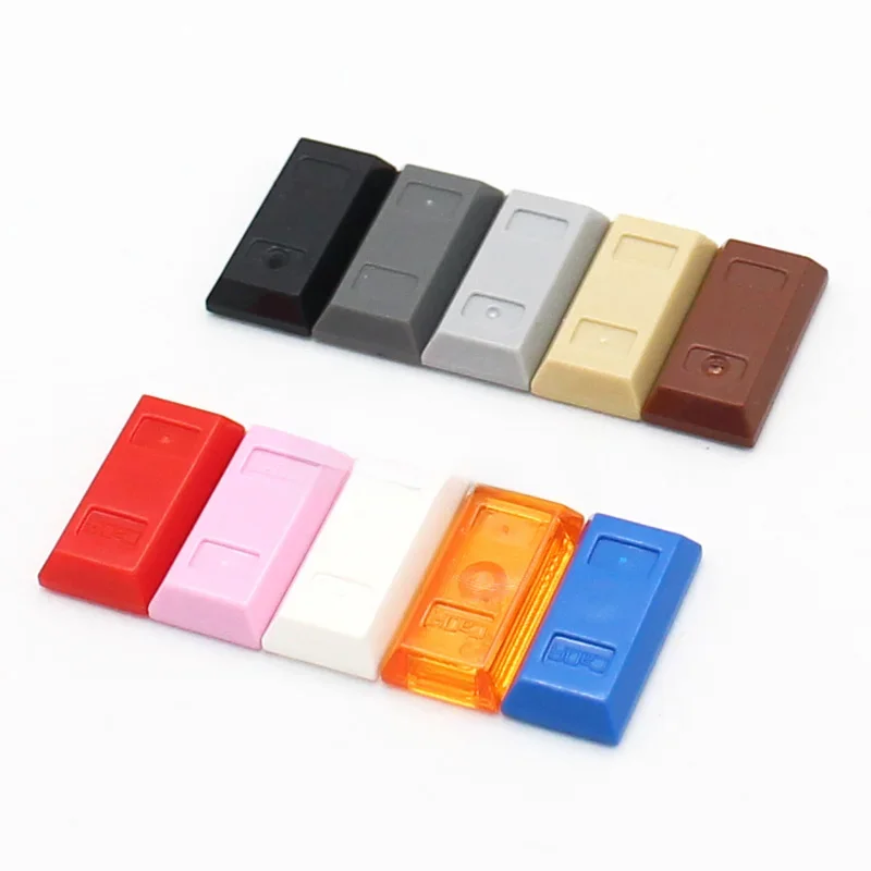 50pcs MOC brique Compatible 99563 ustensile lingot barre bricolage éclairer blocs de construction assemble des figurines ville rue vue jouets