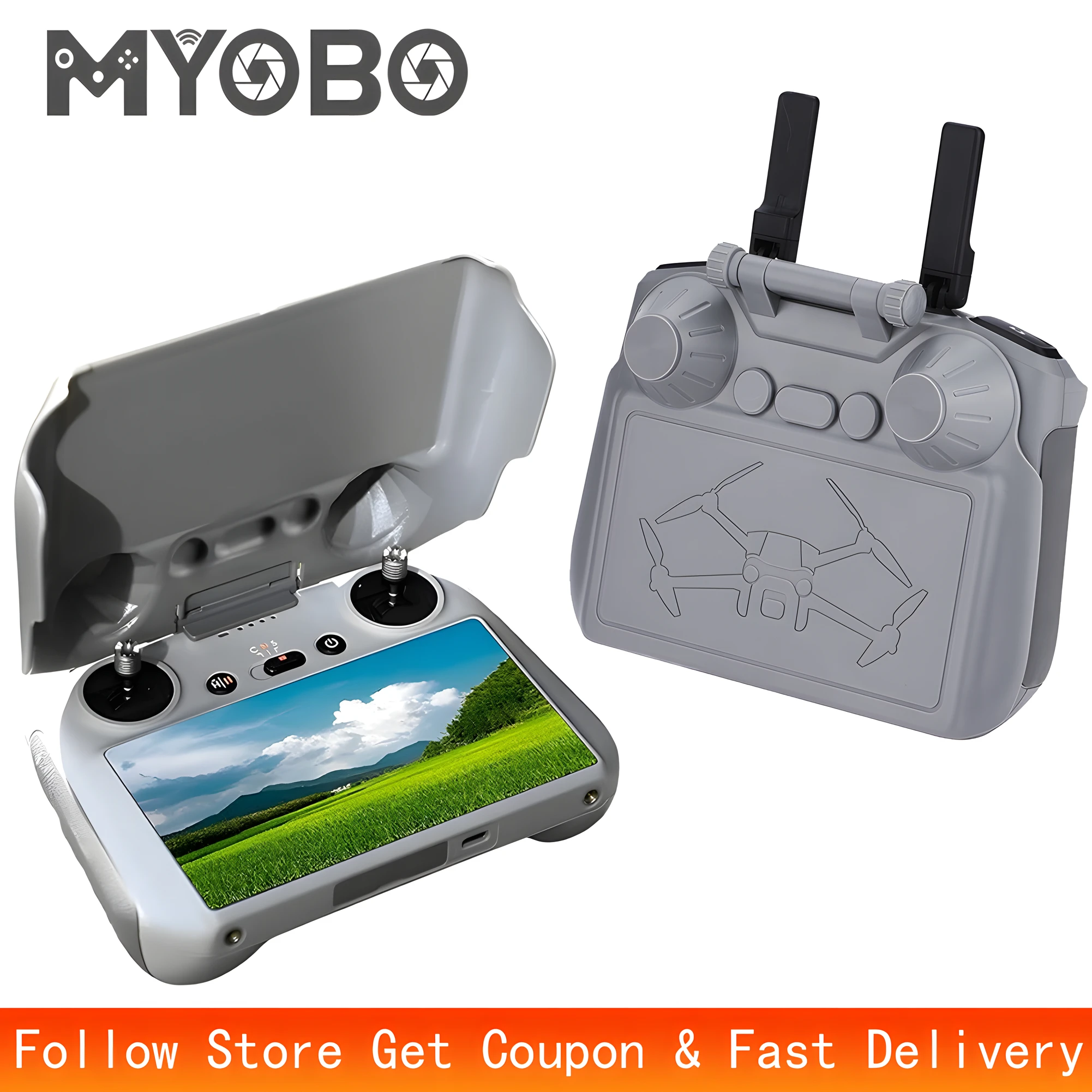 MYOBO-ForDJIRC1/2ScreenProtectorShellRCSunHoodShadeCoverforDJIMiniMavicAir3SDroneRemoteControllerAccessory-AliExpress44
