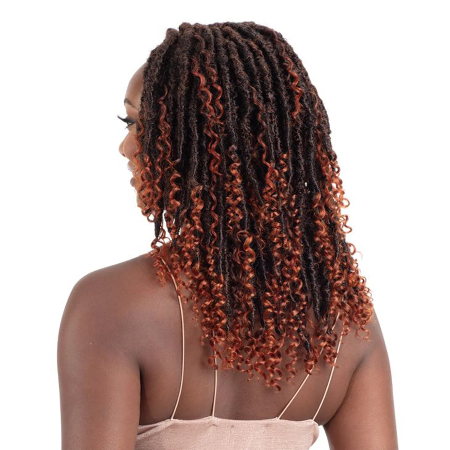 Синтетические вязаные крючком косы FreeTress 2X Rebel Distressed Loc 12 дюймов