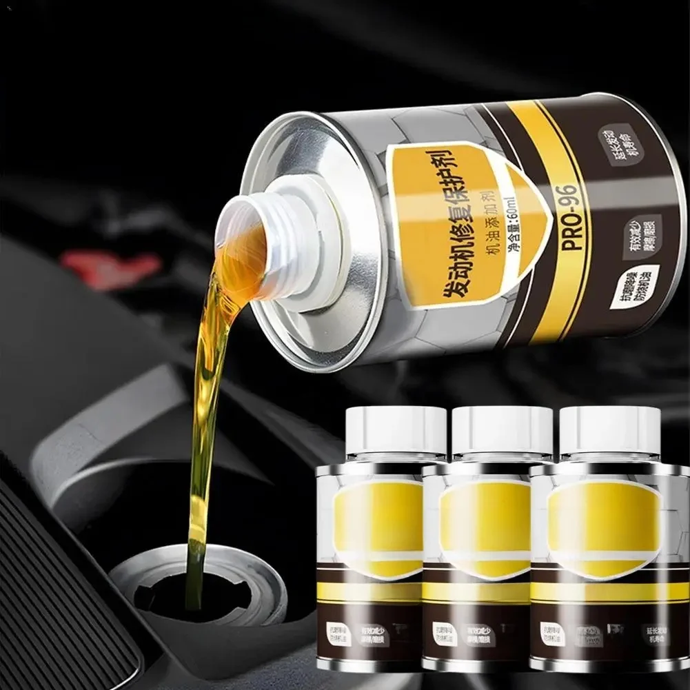 Agent Anti-usure pour moteur de voiture, réduit le bruit, élimine la fumée bleue, nettoyeurs de convertisseur catalytique pour moteur CSV, Agent de protection propre