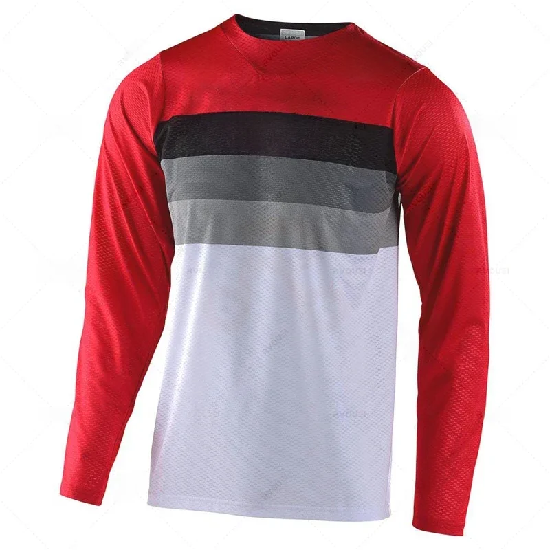 AliExpress SRAM New Sram Downhill Jerseys MTB Bike Enduro Shirts Offroad DH Motorcycle Jersey Motocross Sportwear Cycling Clothing Bike Clothes