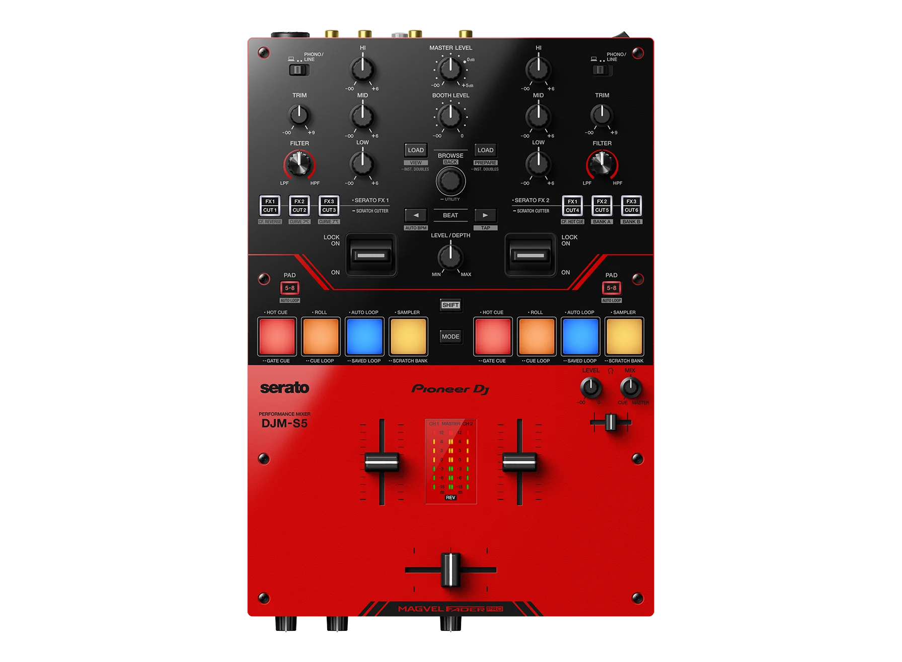 

100% ЛУЧШИЕ СКИДКИ ПРОДАЖИ 2-канальный микшер Pioneer DJ DJM-S5 для Serato DJ