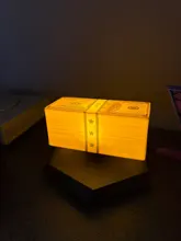 Customer photo of the floating money lamp