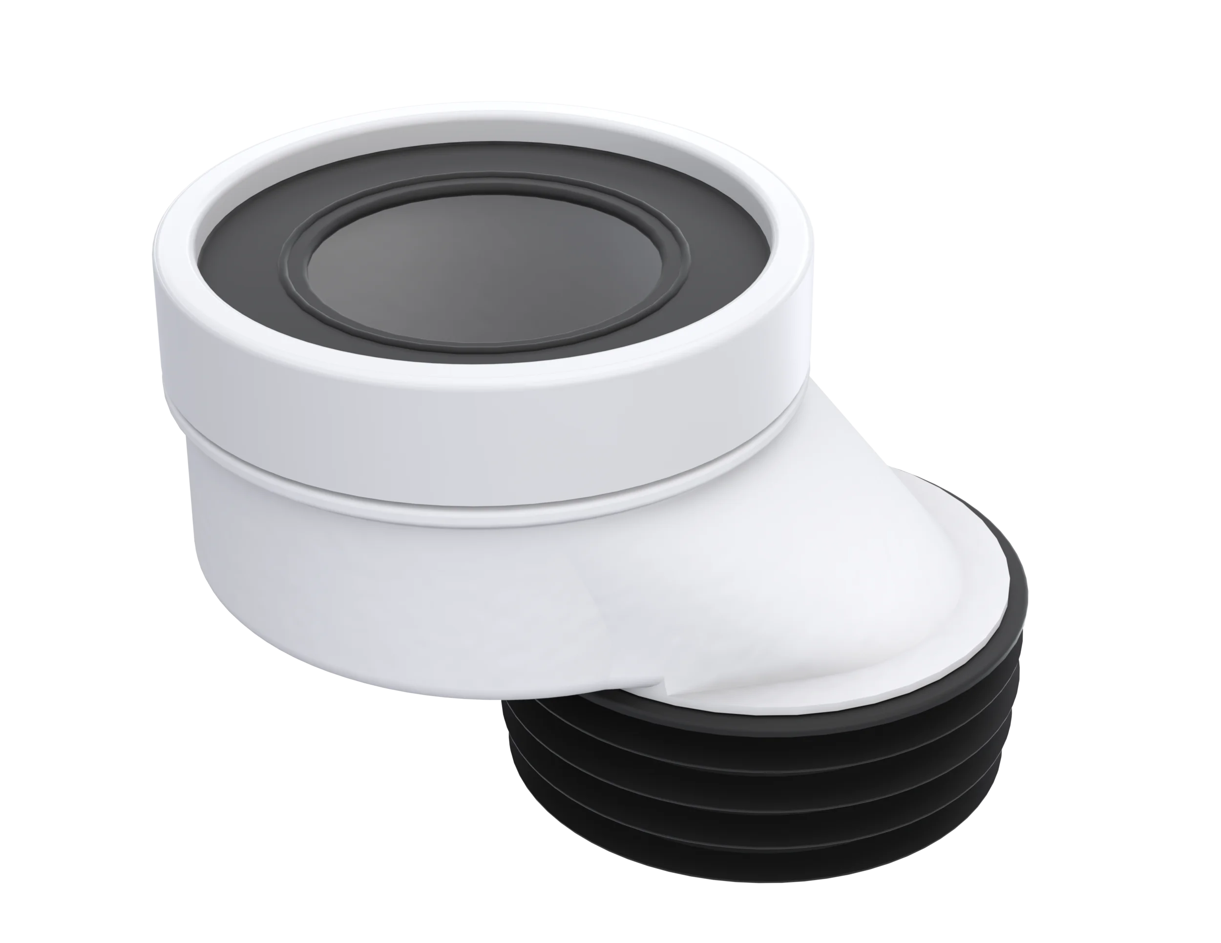 WC Pan Connector  Straight Eccentric