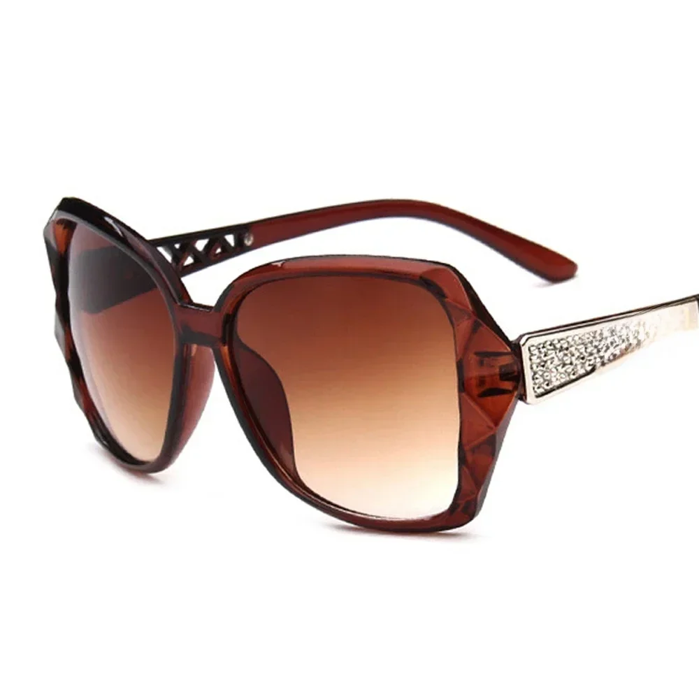 2025 Vintage grand cadre miroir lunettes De soleil femmes marque concepteur dégradé lentille haute qualité lunettes De soleil Oculos De Sol