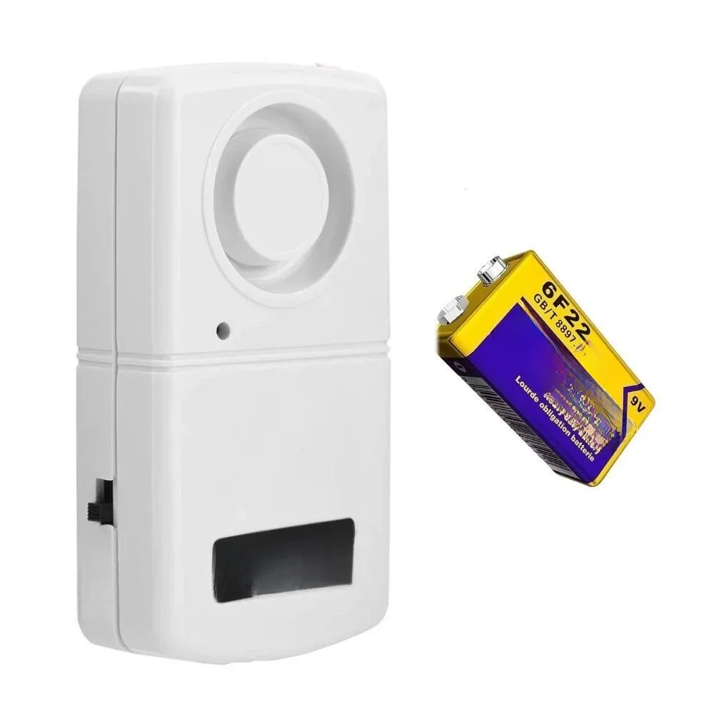 Maxia mercado alarma vibración com bateria 9v incluida seguridad para hogar antirrobo sensor