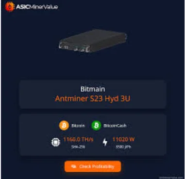 HKD 72 часа ДОСТАВКА НОВЫЙ Bitmain Antminer S23 Hydro 3U 1,16PH Bitcoin SHA256 Майнер - Новый HKD 72 часа ДОСТАВКА НОВЫЙ Bitmain Antminer S23 Hydro 3U 1,16PH Bitcoin SHA256 Майнер - Новый