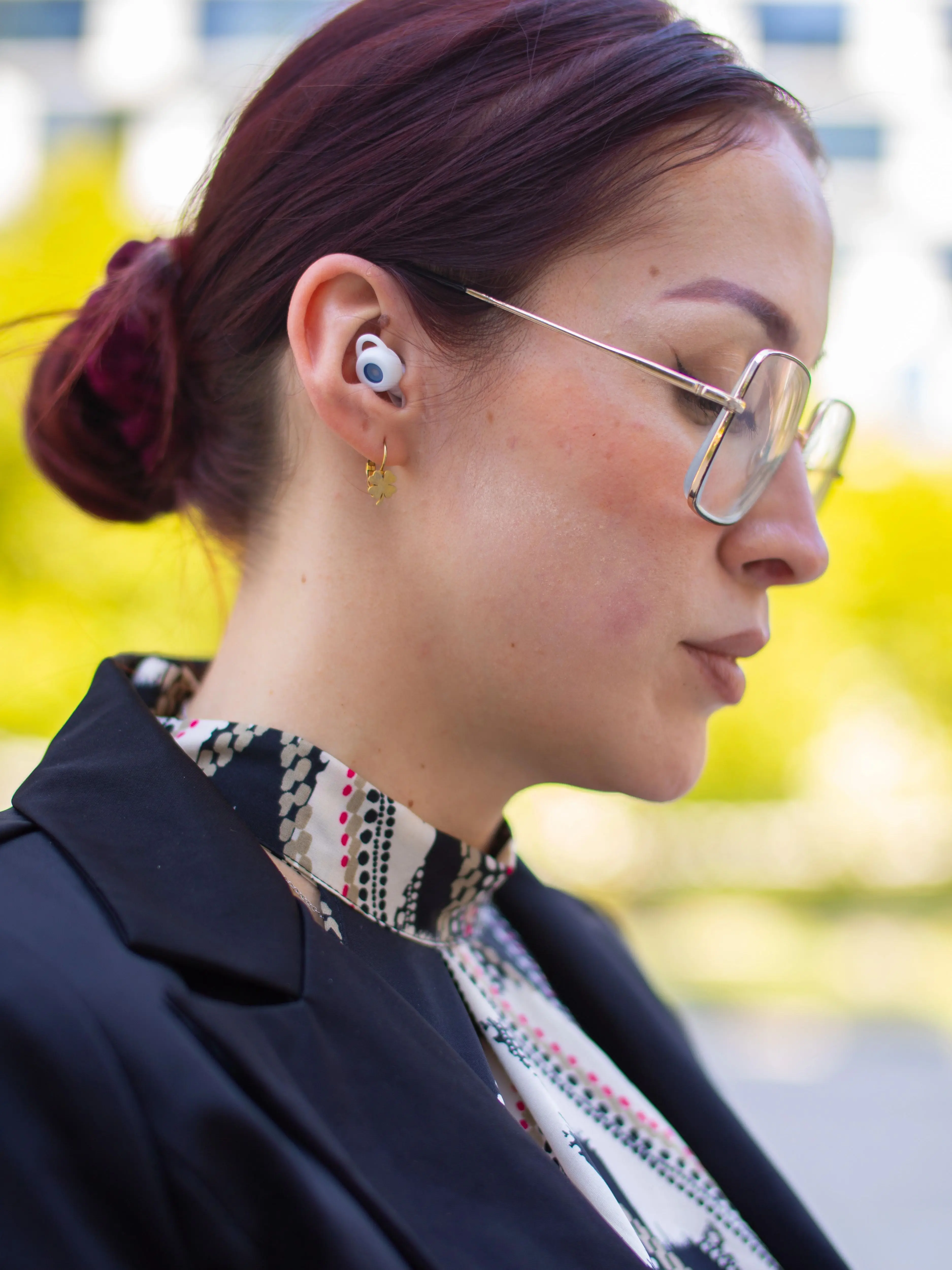 

Hearing Protection Noise Cancelling Earplugs With 4 Sizes 27Db For Concerts And Race Ear Protector