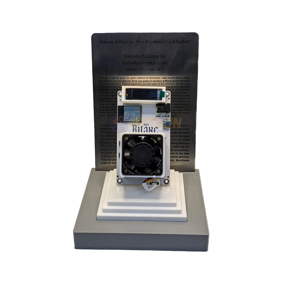 Bitaxe Gamma 601 Solo Bitcoins Miner 1.2TH/s BM1370 Asic Chip 2.4G WiFi BTC Lottery Crypto Miners Asik Bitcoins آلة التعدين