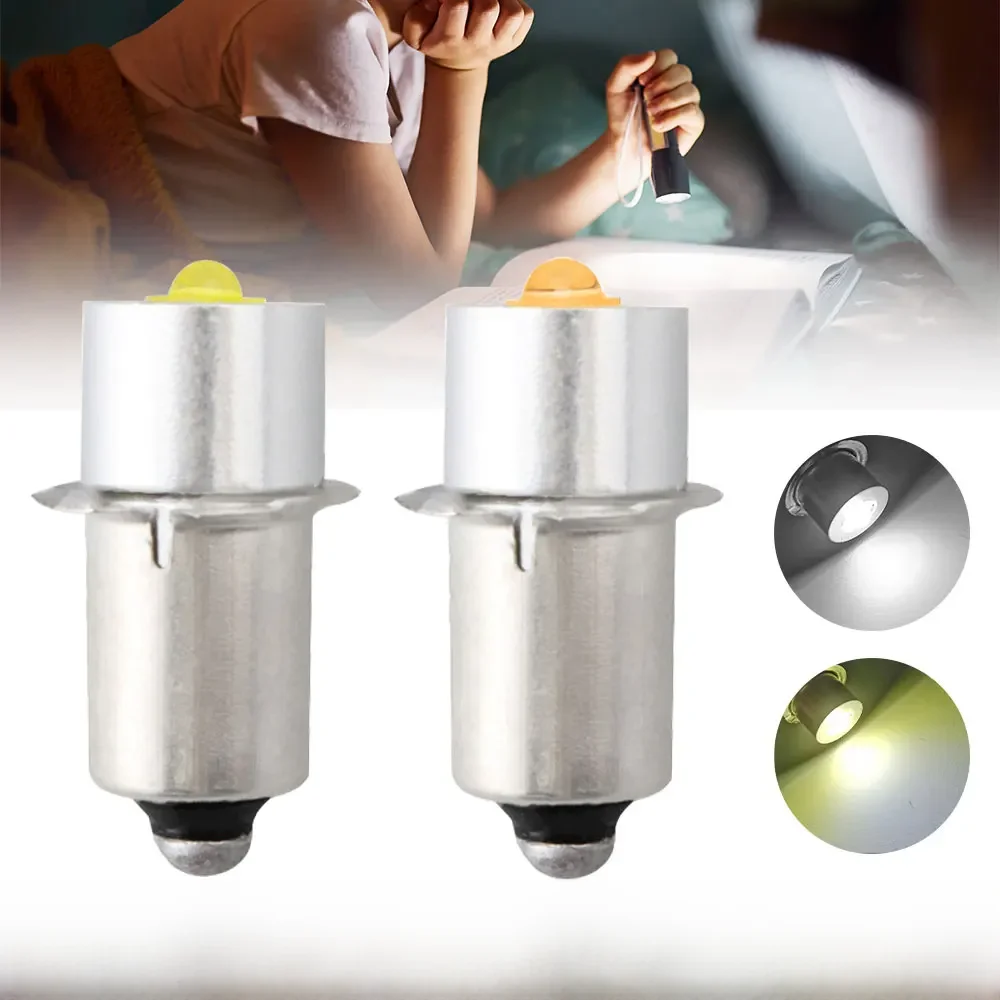 P13.5S E10 BA9S Base 5W LED ampoules de mise à niveau blanc Maglite lampe de poche 6500K 3W DC ampoules de remplacement Torches lampe de travail