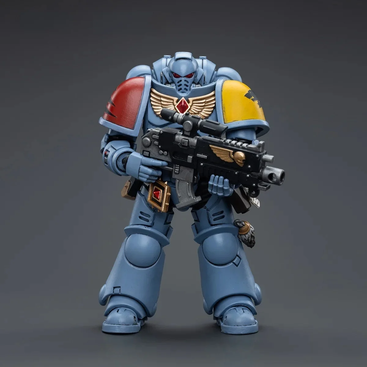 【Accessoires】Figurines d'action Joytoy Warhammer 1/18 Space Wolves Intercessors, modèle de jouet, cadeaux pour garçons, 3,75 pouces