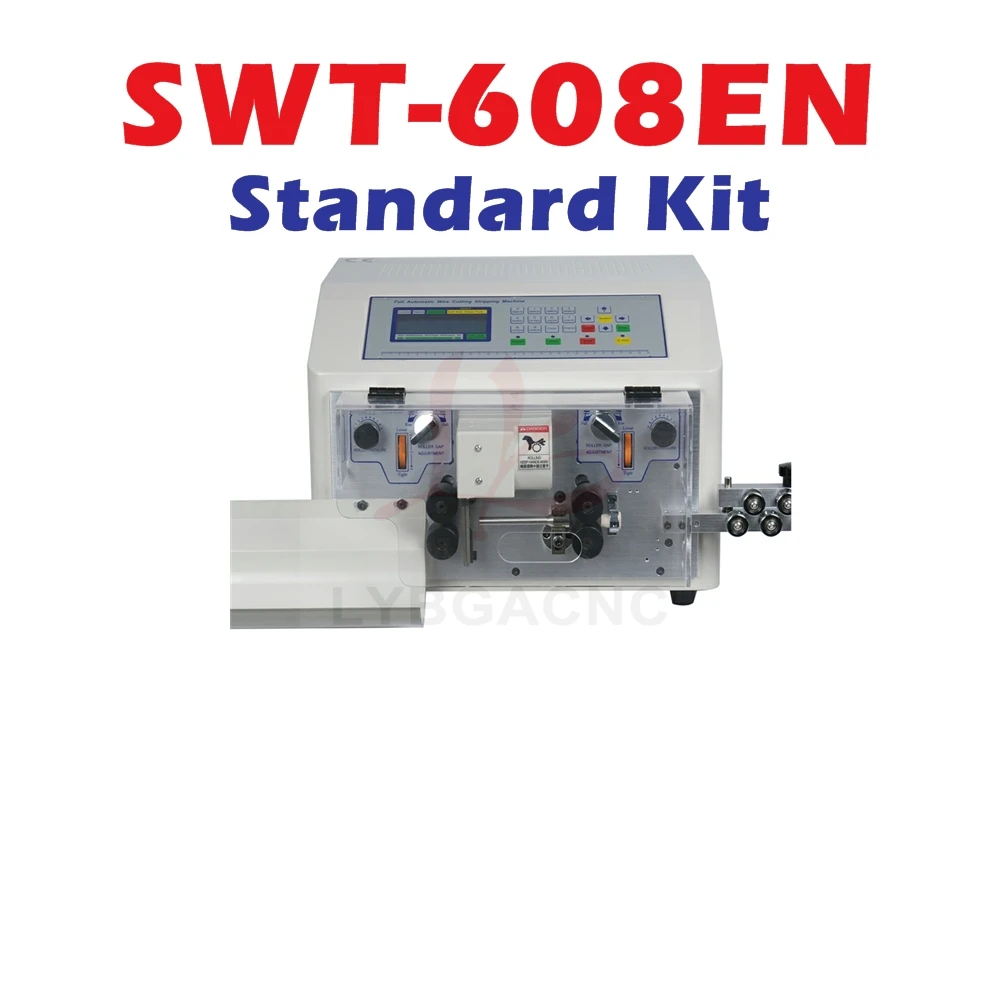 آلة تجريد الأسلاك SWT-608-CN/EN/ES عجلة مزدوجة أربع عجلات محرك الكمبيوتر آلة تجريد الأسلاك الأوتوماتيكية 0.1 إلى 8mm2 220V