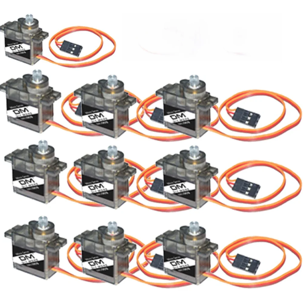 MG90S Servo Diymore 1/4/10/20 Stuks Alle Metal Gear 9g Verbeterde Versie Voor helikopter Vliegtuig Boot Auto MG90 9G Trex 450 RC Robot - afbeelding 2