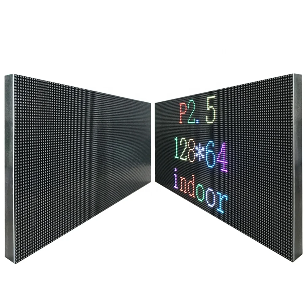 

P2.5 small pitch high-definition 320*160mm indoor full-color stage conference room LED display module