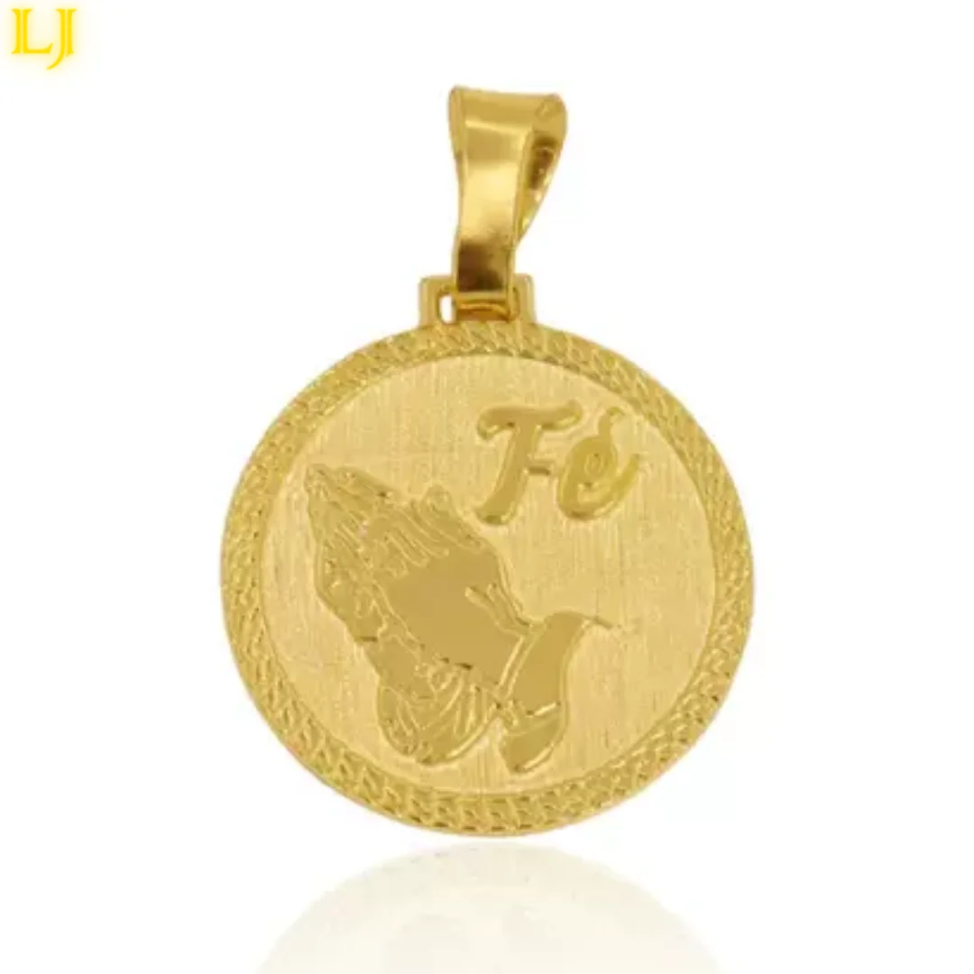 Ancient Coin Pendant Hands of Faith 2 Models to choose from! Pendants Praying Jesus Bible jewelry elegant and luxury Etern Color