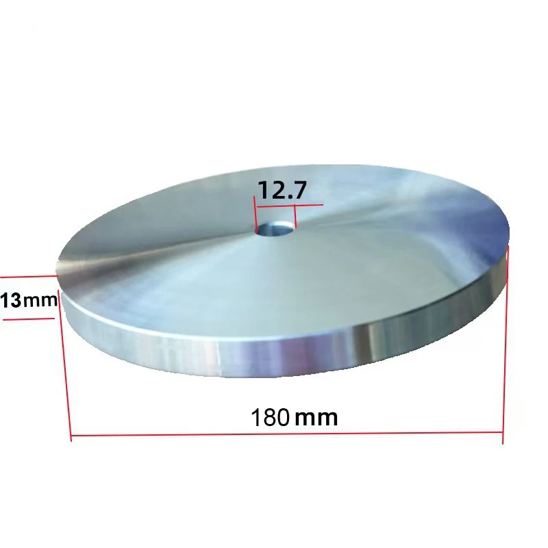 Gemstone Mechanical Angle Machine Polishing Disc 7 Inch 180mm x12.7mm Hole Gemstone Oil Disc Zinc Disk