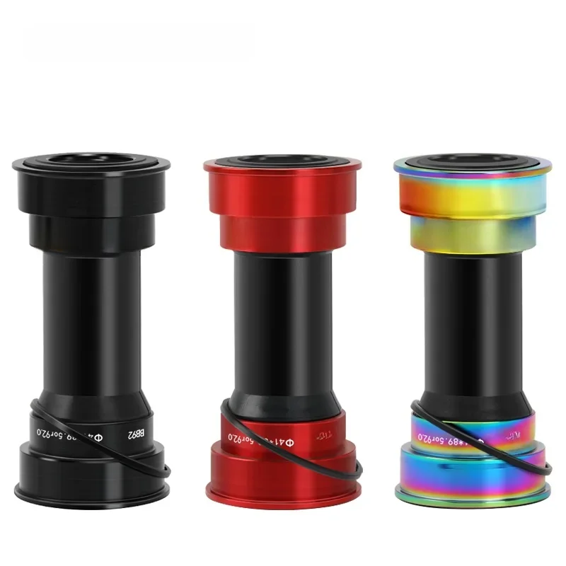 AliExpress riderace RIDERACE Bicycle Bottom Bracket Sealed Bearing 24MM BB SET BB92 BB86 41*86.5-92mm Thread for Road Mountain Bike Center Shaft