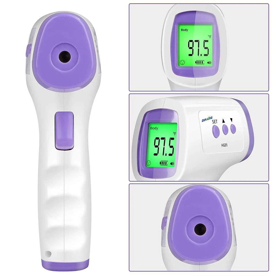 MAMIJOY Baby Thermometer Non Contact Infrared Medical Forehead Thermometer Body Temperature Fever Measure Tool For Adults