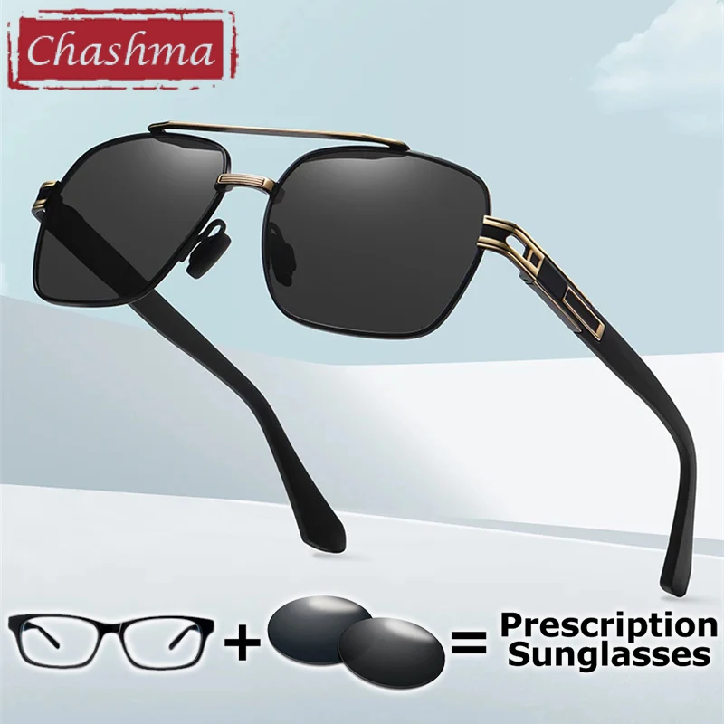 

Chashma Prescription Glasses Night Driving Yellow Myopia Anti Glare Polarized Lenses Recipe Optical Progressive Men Sunglasses