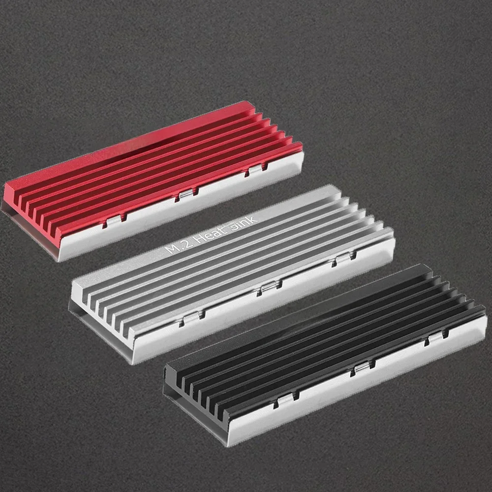 Dissipador de Calor M.2 SSD para PC Desktop PS5, NVME, NGFF, 2280 SSD, Disco Rígido, Radiador De