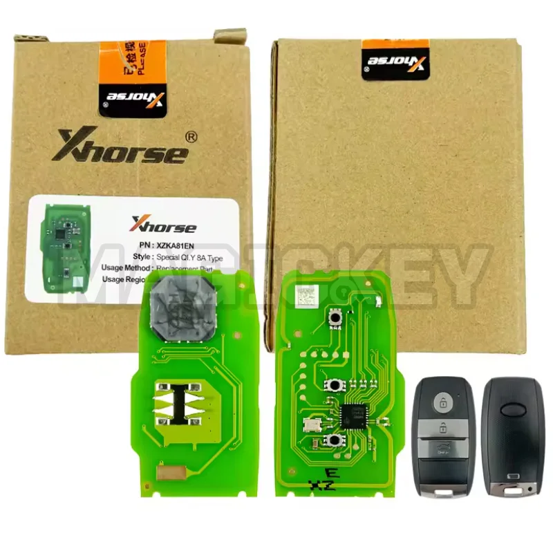 1pcs Xhorse XZKA81EN Remote Universal Smart Key For Hyundai & Kia 46 47 4A 8A Models with Key Shell For VVDI Key Programmer