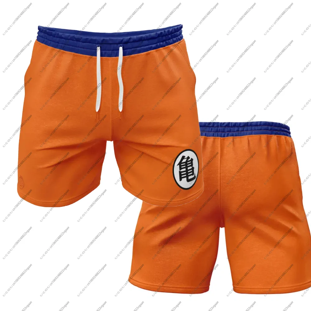 

Adult Boys Loose Short Hot Summer Mens Male Beach Pants Top Trousers Gift Sweatpants Goku Dragon Ball Z Gym Casual Shorts Hot