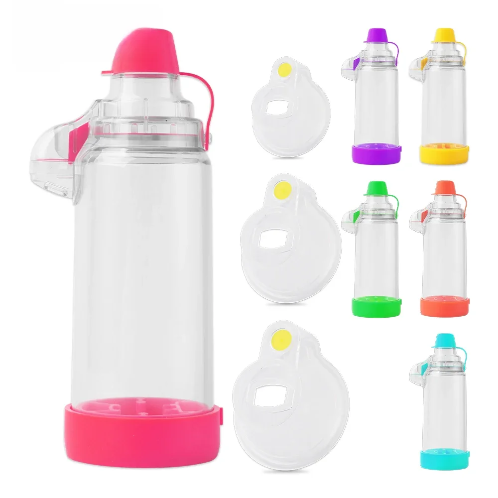 Vernevelaar Cup Inhalator Fles Astma Inhaleren Kamer Automizer Spacer Mist Opslag Compressor Tank Verstuiver Masker Kinderen Volwassen - afbeelding 2