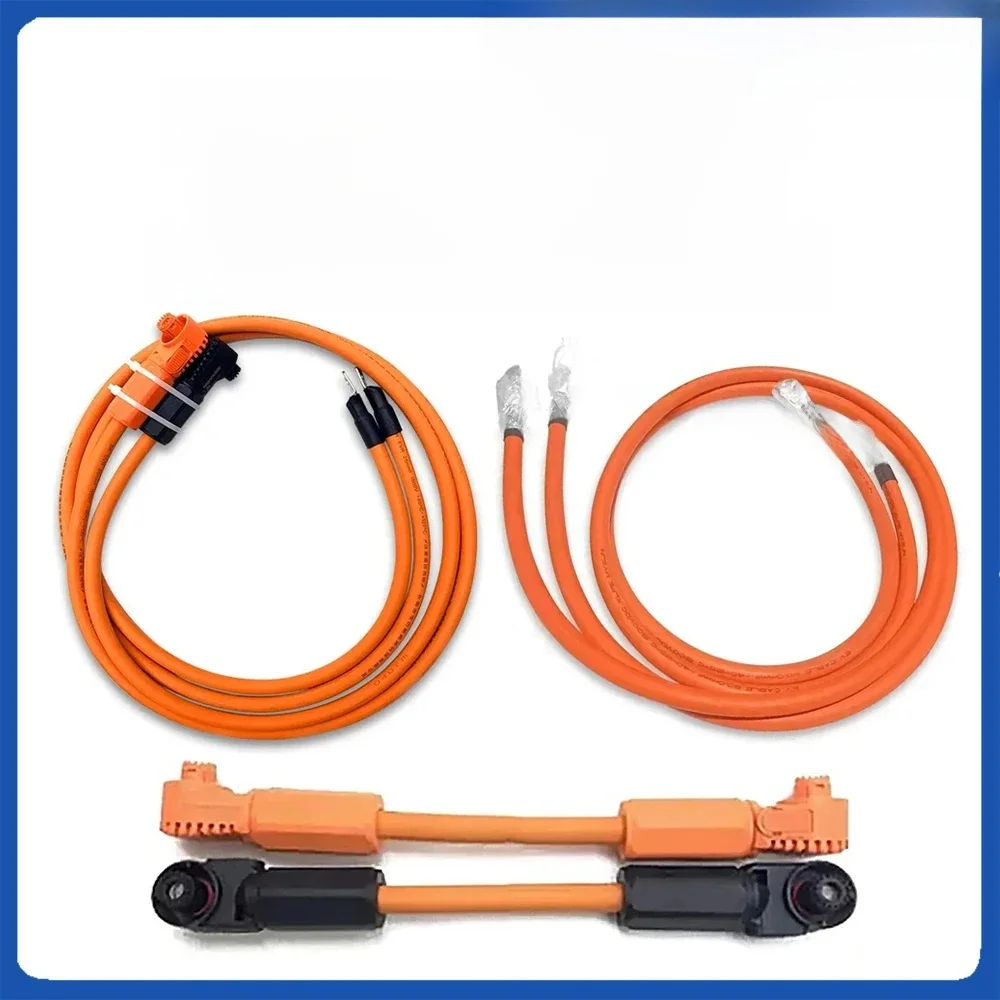 Seplos 50mm Quadratische DIY-Kits für Stromwechselrichter-Kabel, Batterie-Energiespeicher-Steckverbinder, Kupferkern-Winkelstecker