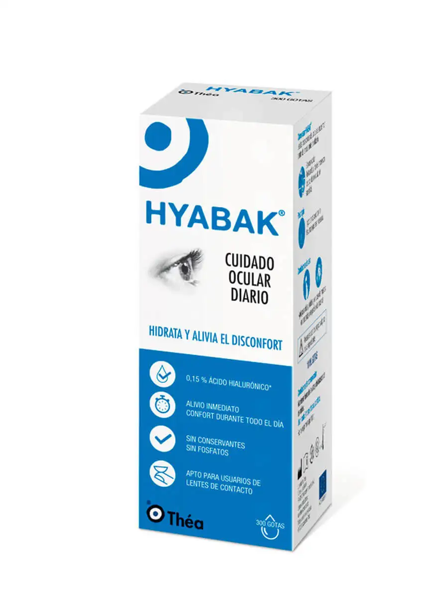 Hyabak 0.15% Ophthalmic Solution 10 ml-eye moisturizer and contact lens