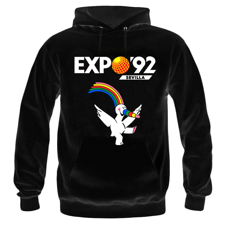 Cowl EXPO Seville 92 RETRO LOGO clothing men boy Summer Winter sizes