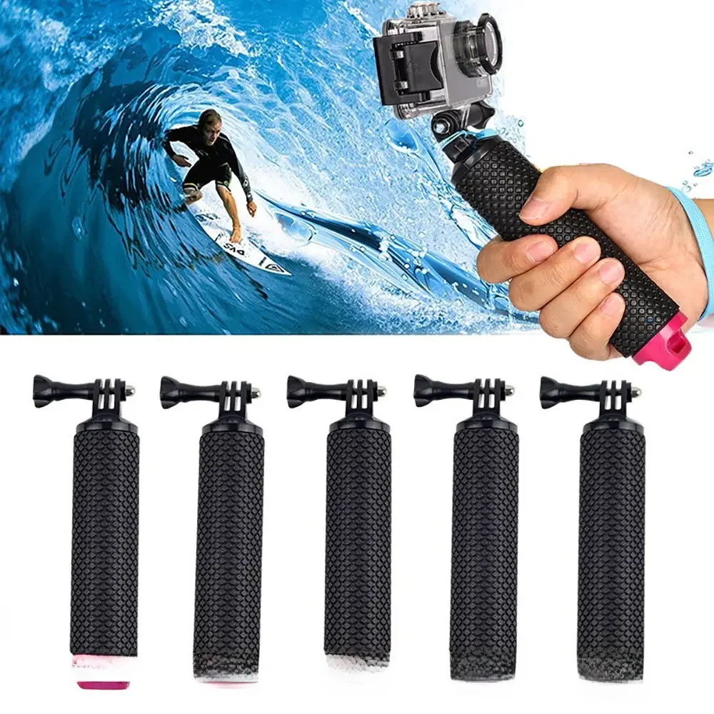 Flutuabilidade Rod Pole Stick, aperto de mão, Flutuabilidade Rod, Monopé Tripé para Gopro Hero 8, 7,