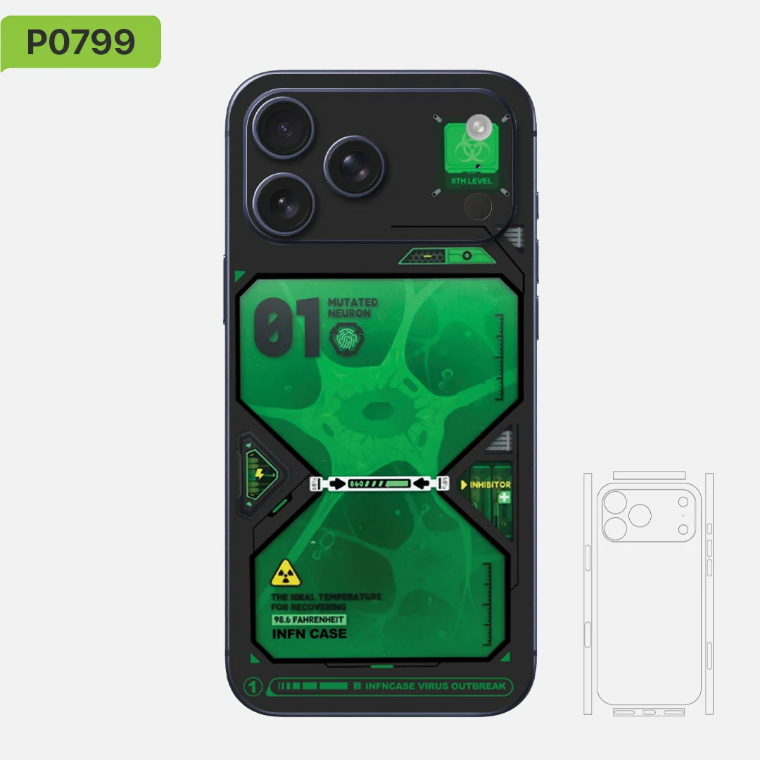 

Коллекция лабораторных машин Nexa Skins — виниловая наклейка премиум-класса для iPhone 17/16/15/14/13, наклейка на кожу IP034