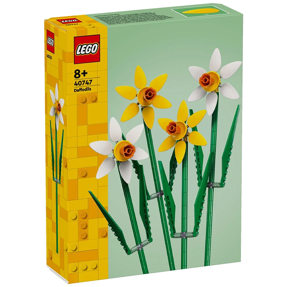 LEGO FLOWERS AND PLANTS - DAFFICILS, 40747, toys, boys, girls, blocks, pieces, original, store, official license, new, bricks, bricks, gift, man, woman, adult