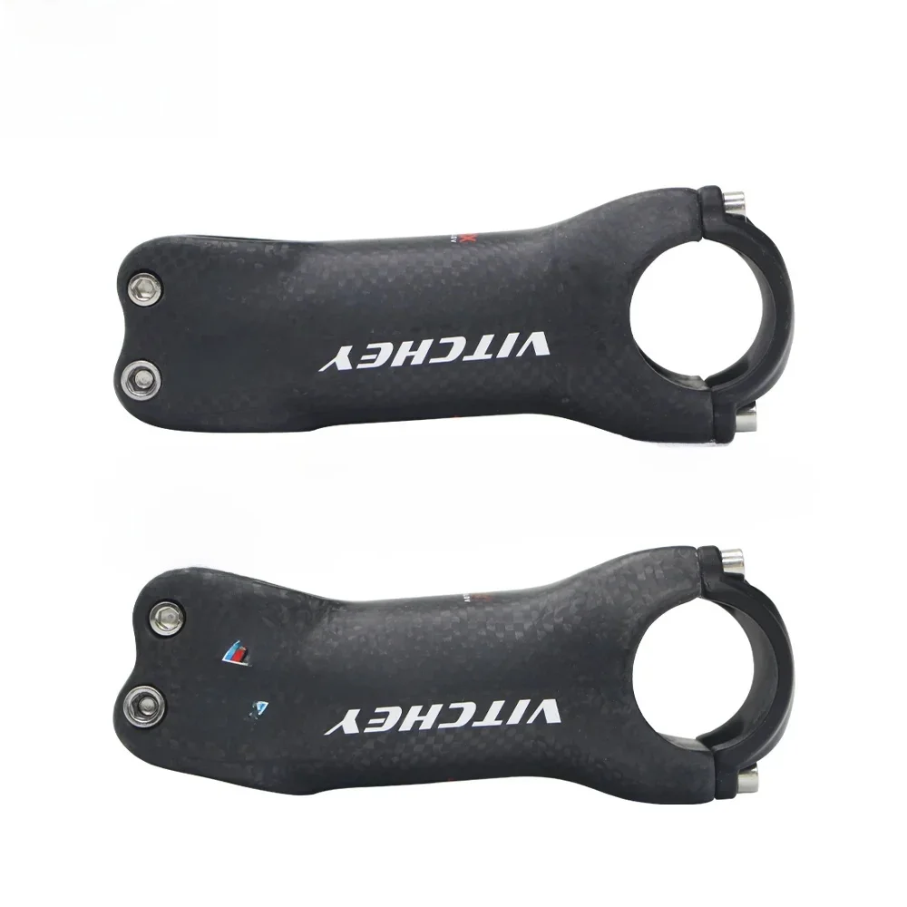 AliExpress Vitchey WCS 3k Glossy/Matte Full Carbon Fiber Bike Stem MTB Road Bike Stand 6°/17° Stem Road MTB Bicycle Stem 70-120mm