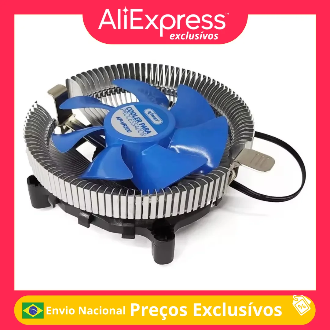 Universal Knup CPU Cooler Socket 1151 1155 1156 1150 775 ventilador ranura térmica silenciosa Intel ordenador de escritorio en casa