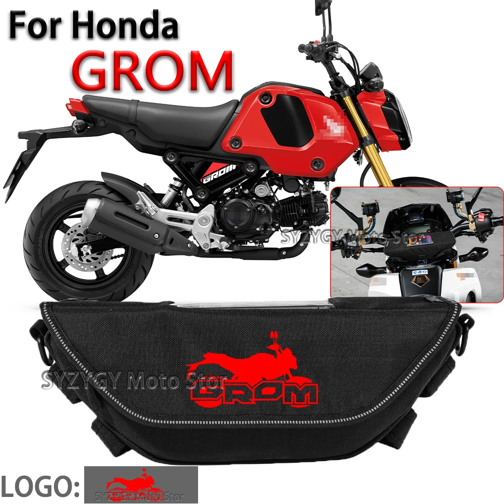 

For Honda GROM MSX 125 Motorcycle Bag Motorcycle Bag Outdoor Convenient Tool Storage Navigation bag