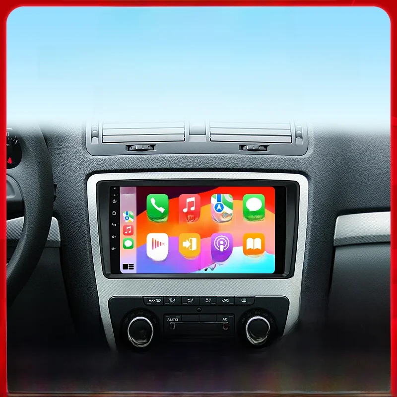 Ainavi Autoradio Für Skoda Octavia A5 2 2008-2013 Drahtlose Carplay Android Auto Auto Multimedia