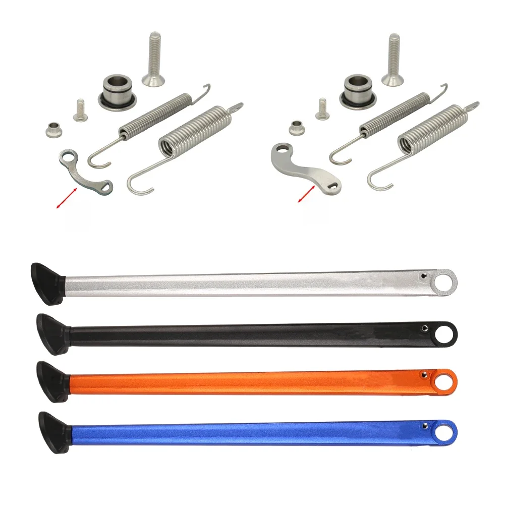 Béquille latérale de stationnement pour moto, avec Kit de ressorts, pour KTM XC XCW XCF XCFW EXC EXCF 2008 – 2023, Husqvarna TE FE TX FX FS 2012 – 2023
