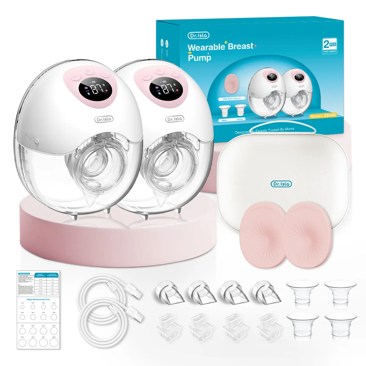wearable-electric-breast-pump-silent-milk-collection-hands-free-invisible-automatic-intelligent-breast-pump-portable-travel